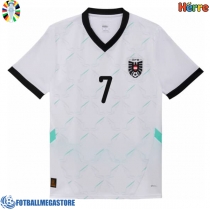 Fotballdrakt Herre Østerrike Marko Arnautovic #7 Bortedrakt EM 2024 Kortermet